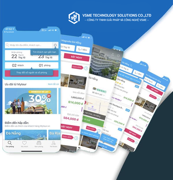 Thiết kế APP đặt phòng khách sạn