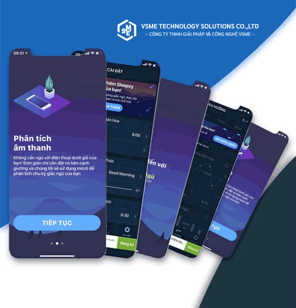 Thiết kế APP chăm sóc giấc ngủ
