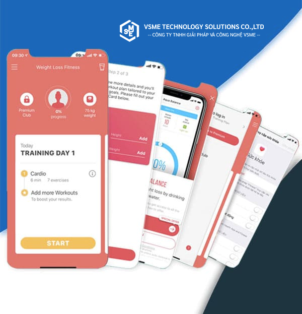 Thiết kế APP Fitness