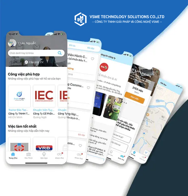 Thiết kế APP việc làm