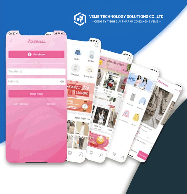 Thiết kế APP shop thời trang