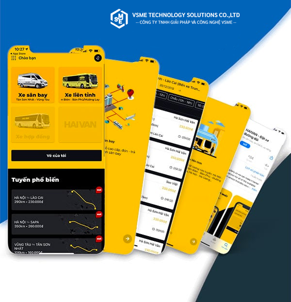 Thiết kế APP đặt xe