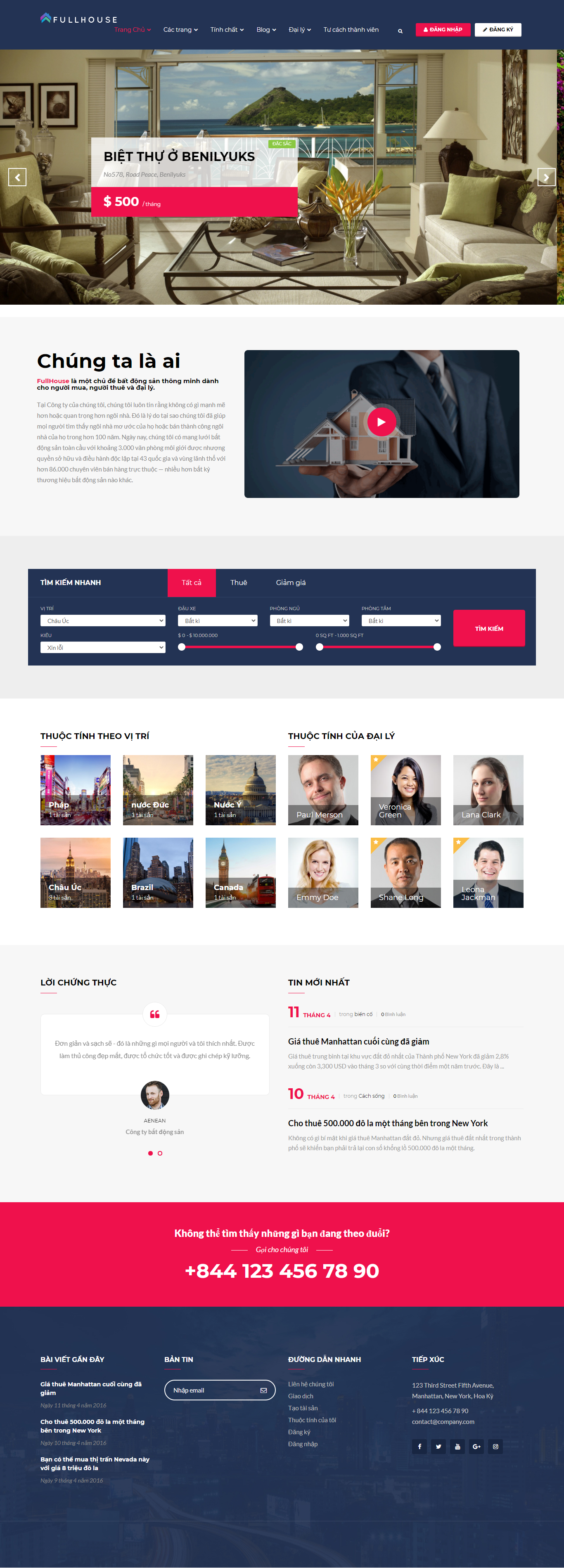Mẫu website bất động sản-xây dựng 012