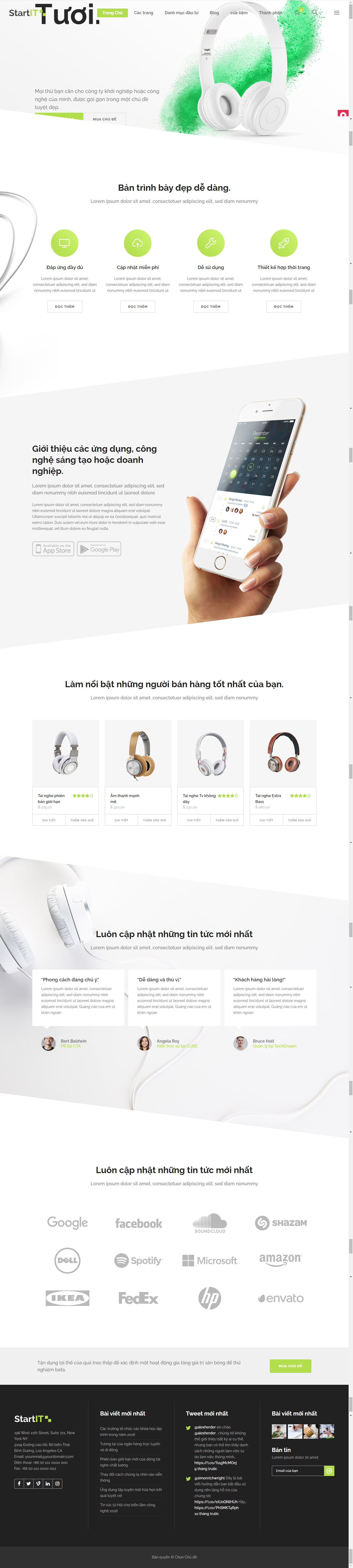 Mẫu website công nghệ- kỹ thuật 011