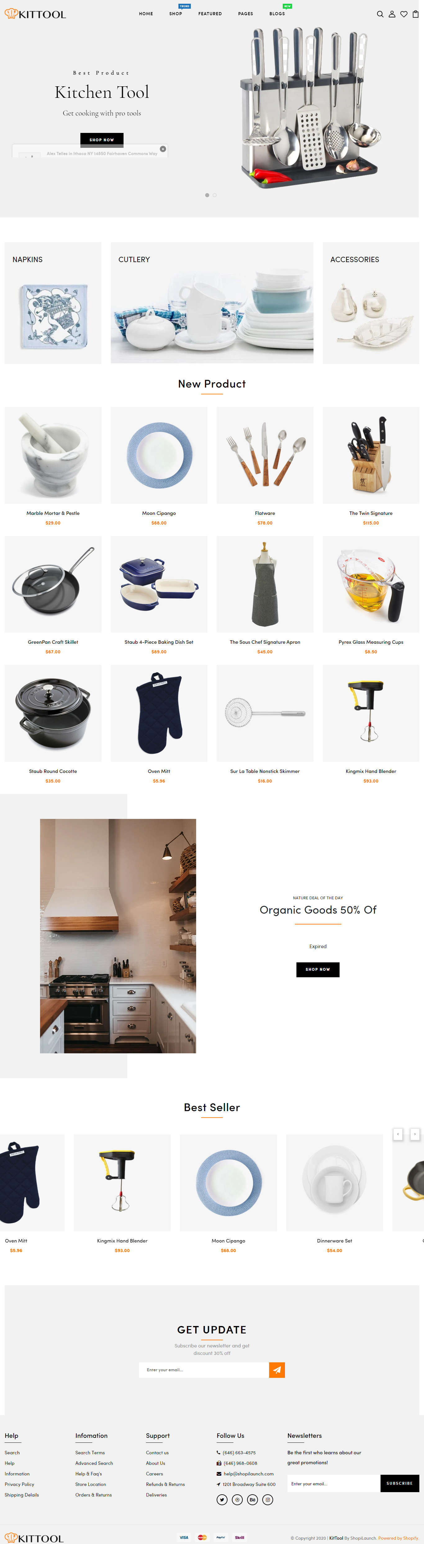 Mẫu website đồ gia dụng- sinh hoạt  001