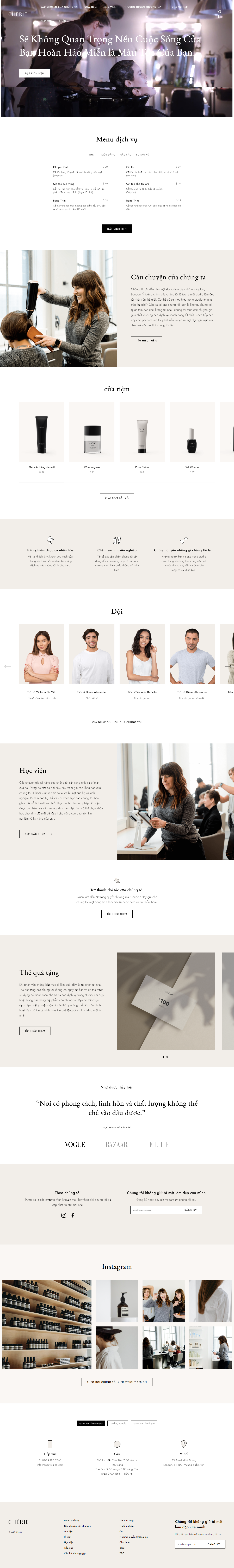 Mẫu website  thể thao- dịch vụ 009