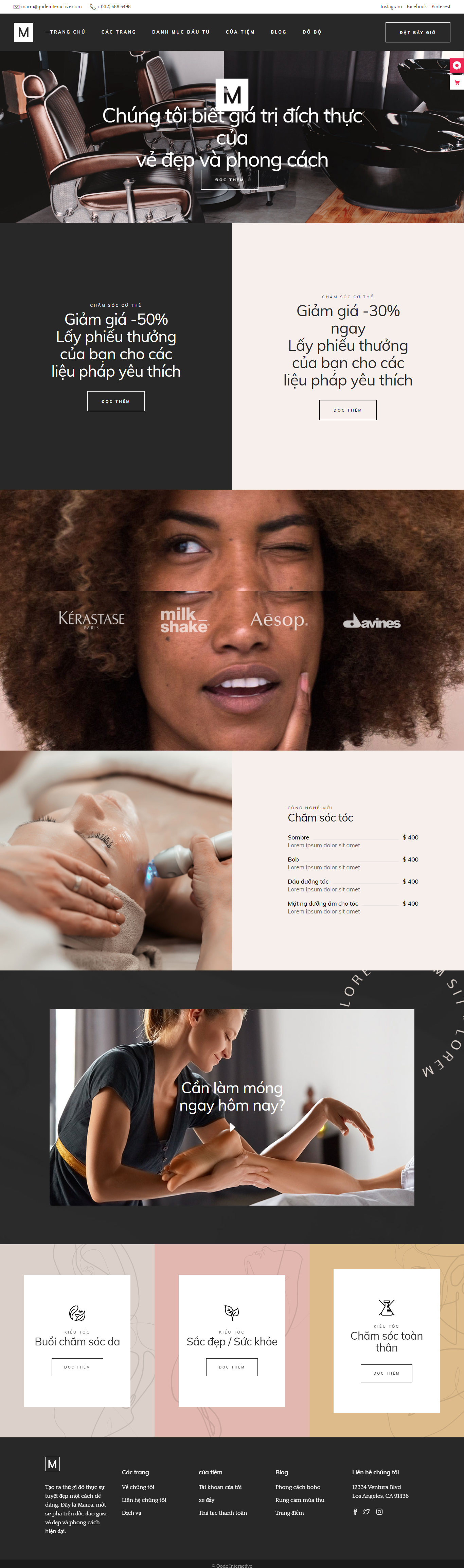 Mẫu website  thể thao- dịch vụ 013