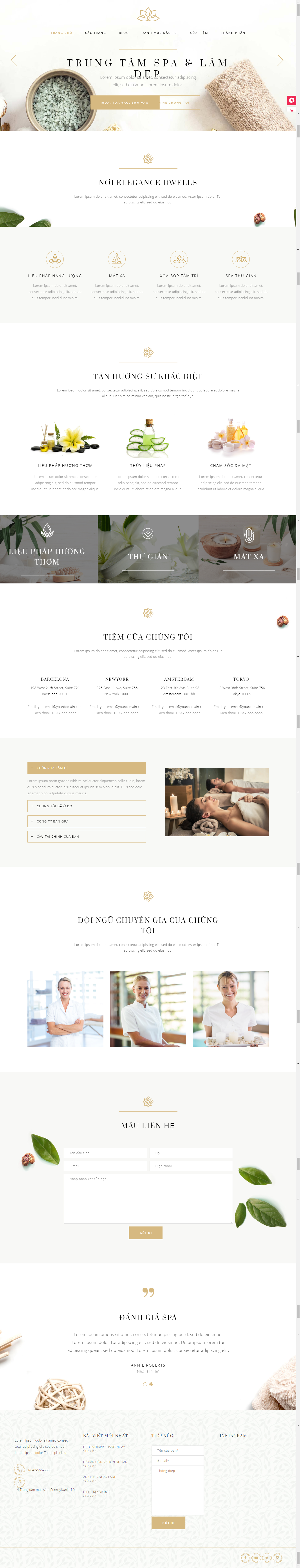 Mẫu website thể thao - dịch vụ 018